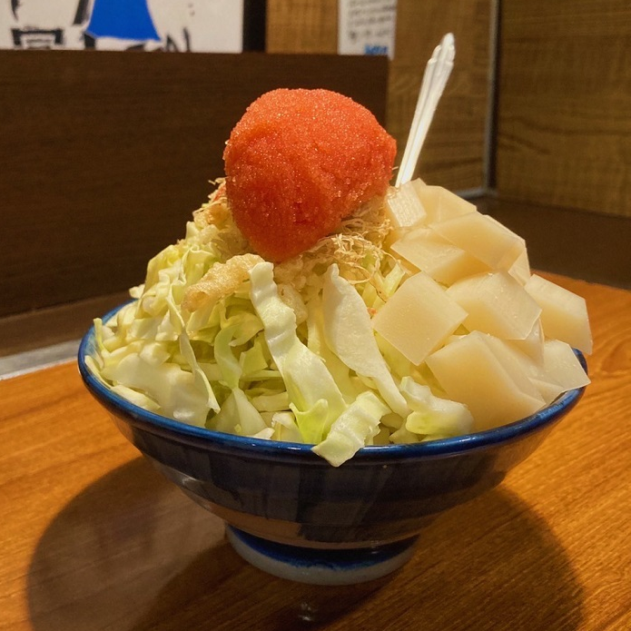 もち明太もんじゃ